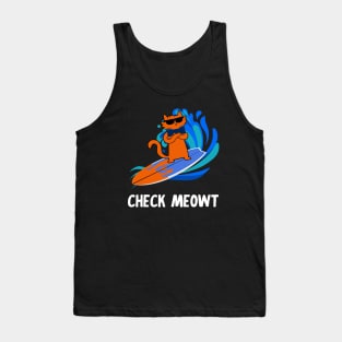 Check Meowt Tank Top